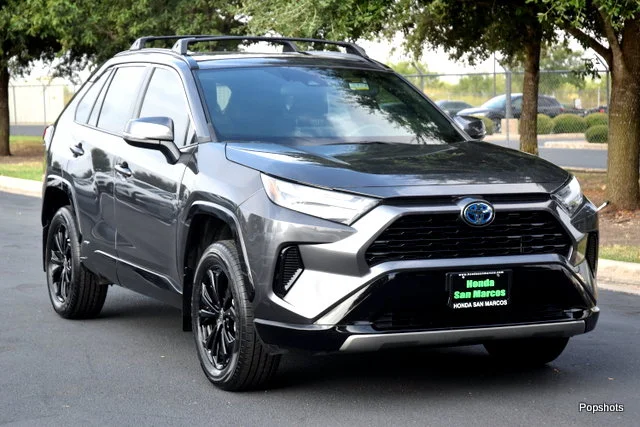 Used 2023 Magnetic Gray Metallic Toyota SE image 2