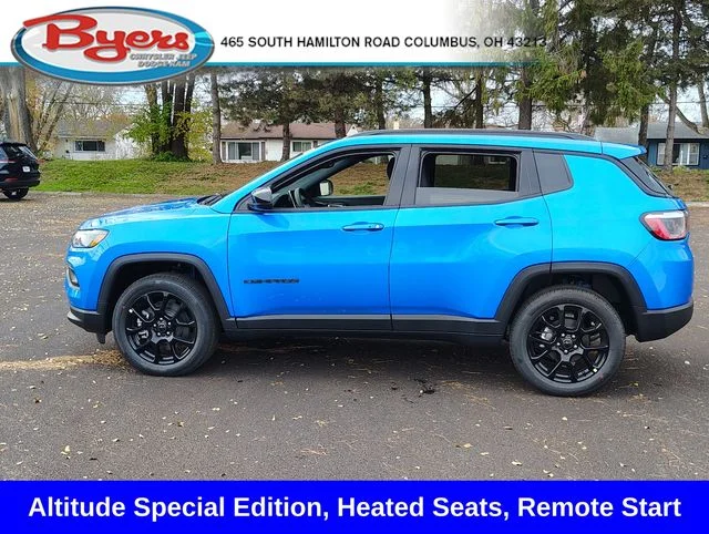 New 2026 Hydro Blue Pearl-Coat Exterior Paint Jeep Latitude image 5