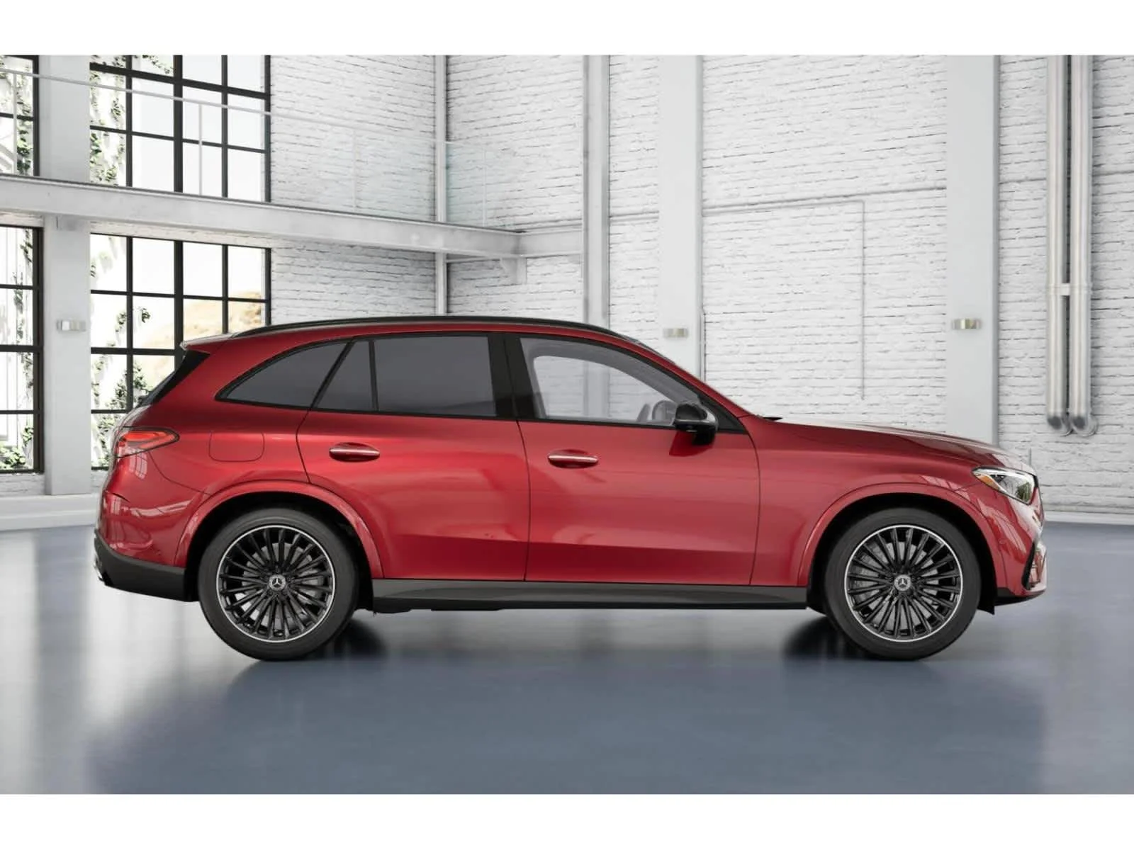 New 2026 MANUFAKTUR Patagonia Red Metallic Mercedes-Benz GLC 300 image 2