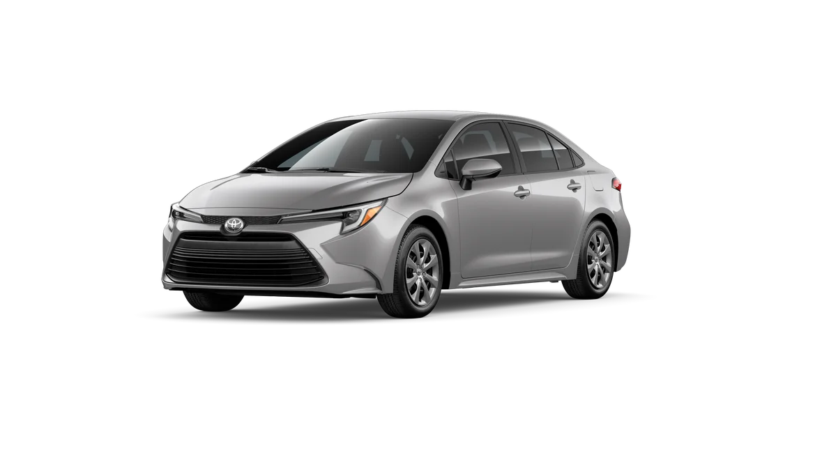 New 2027 Classic Silver Metallic Toyota Hybrid LE image 23