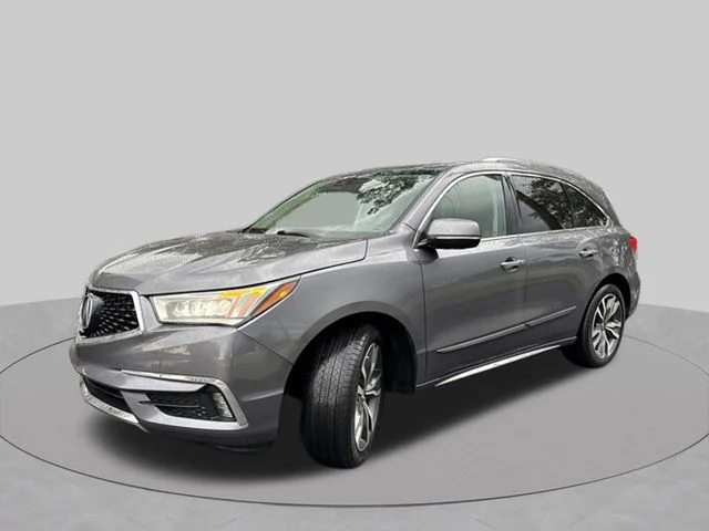 Used 2020 Gray Acura Advance image 3