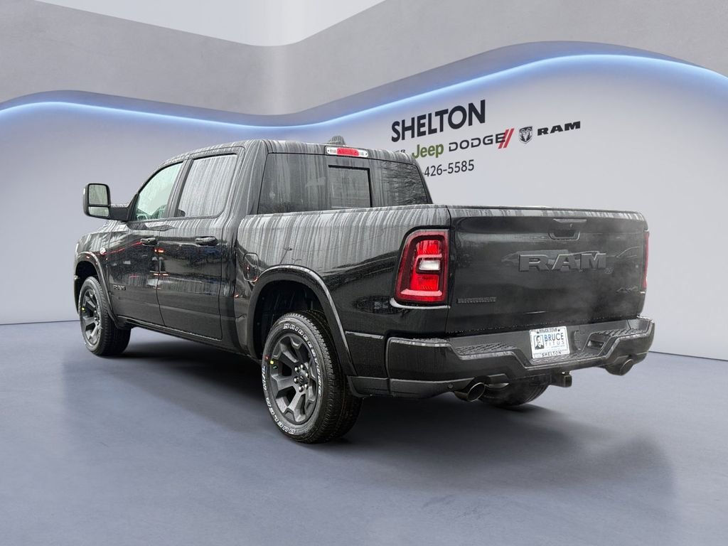 New 2026 Diamond Black Crystal Pearl-Coat Exterior Paint RAM Big Horn/Lone Star image 3