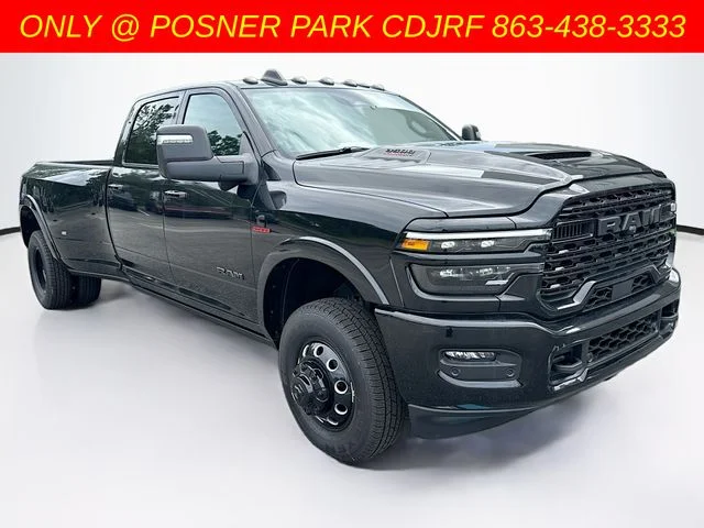 New 2026 Diamond Black Crystal Pearl-Coat Exterior Paint RAM Limited image 3