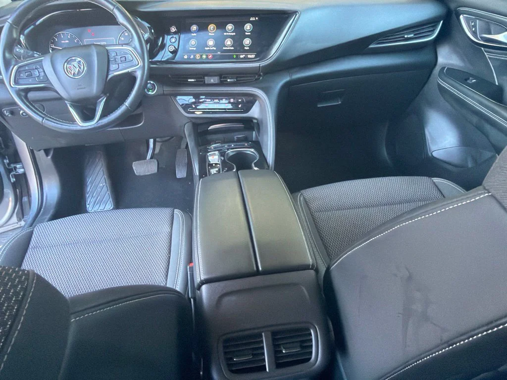 Used 2022 Satin Steel Gray Metallic Buick Preferred image 14