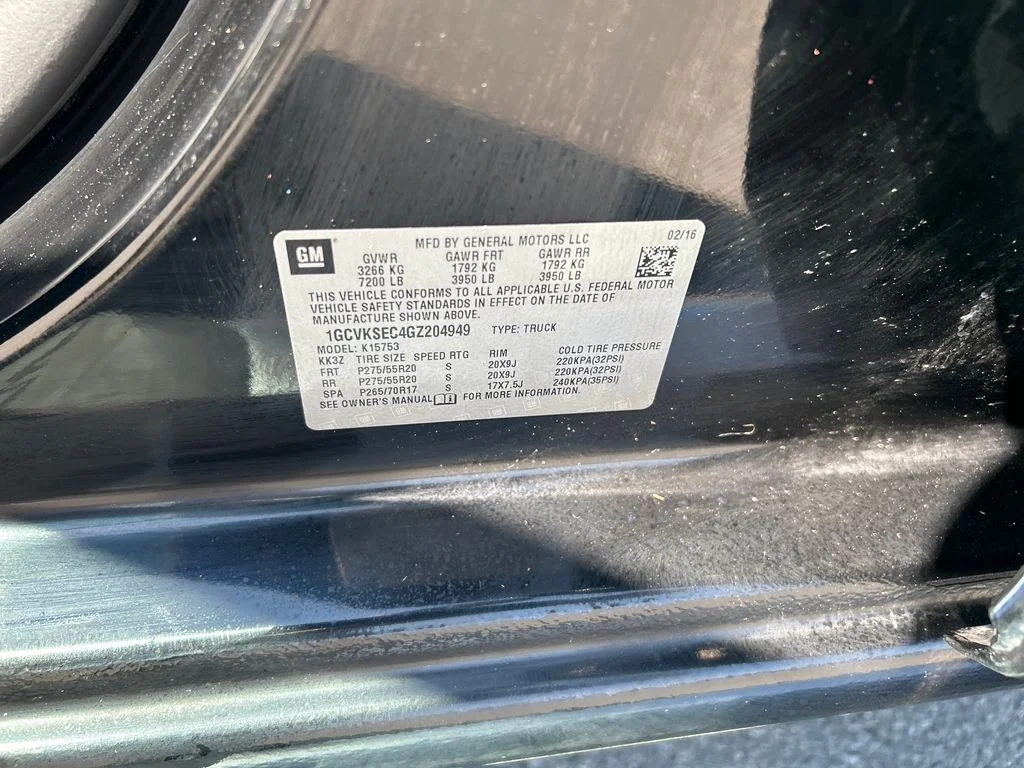 Certified Used 2016 Black Chevrolet LTZ image 15