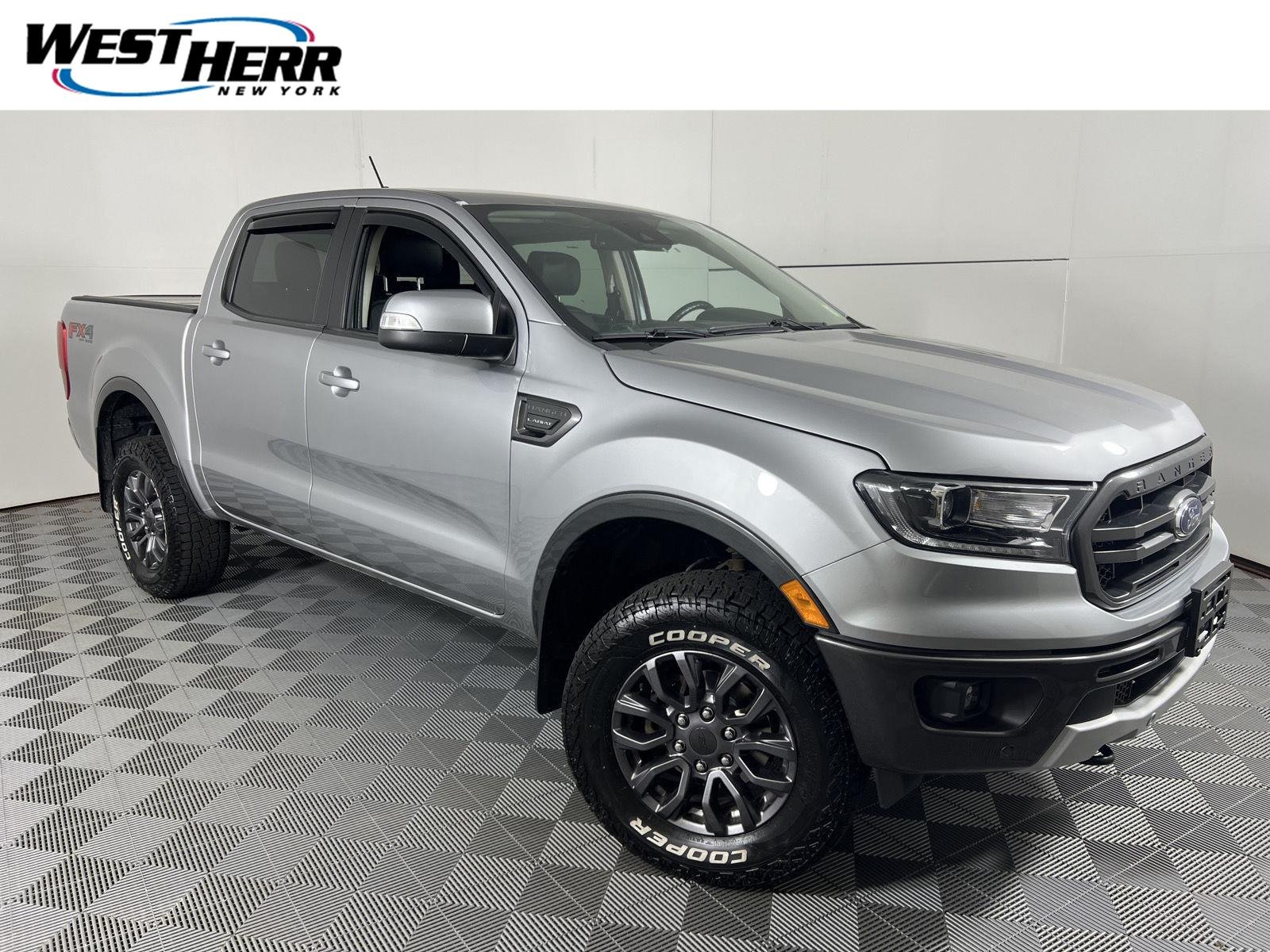 Used 2022 Iconic Silver Ford LARIAT image 1