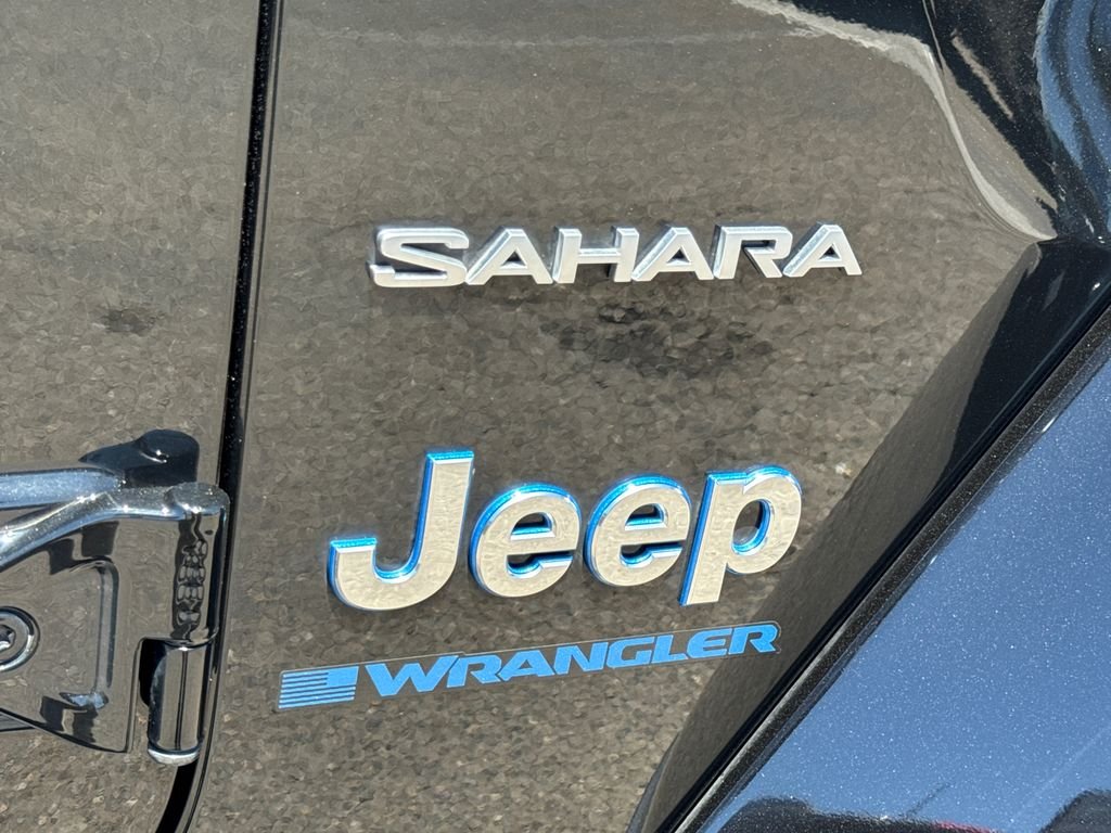 Used 2023 Black Jeep Sahara 4xe image 8