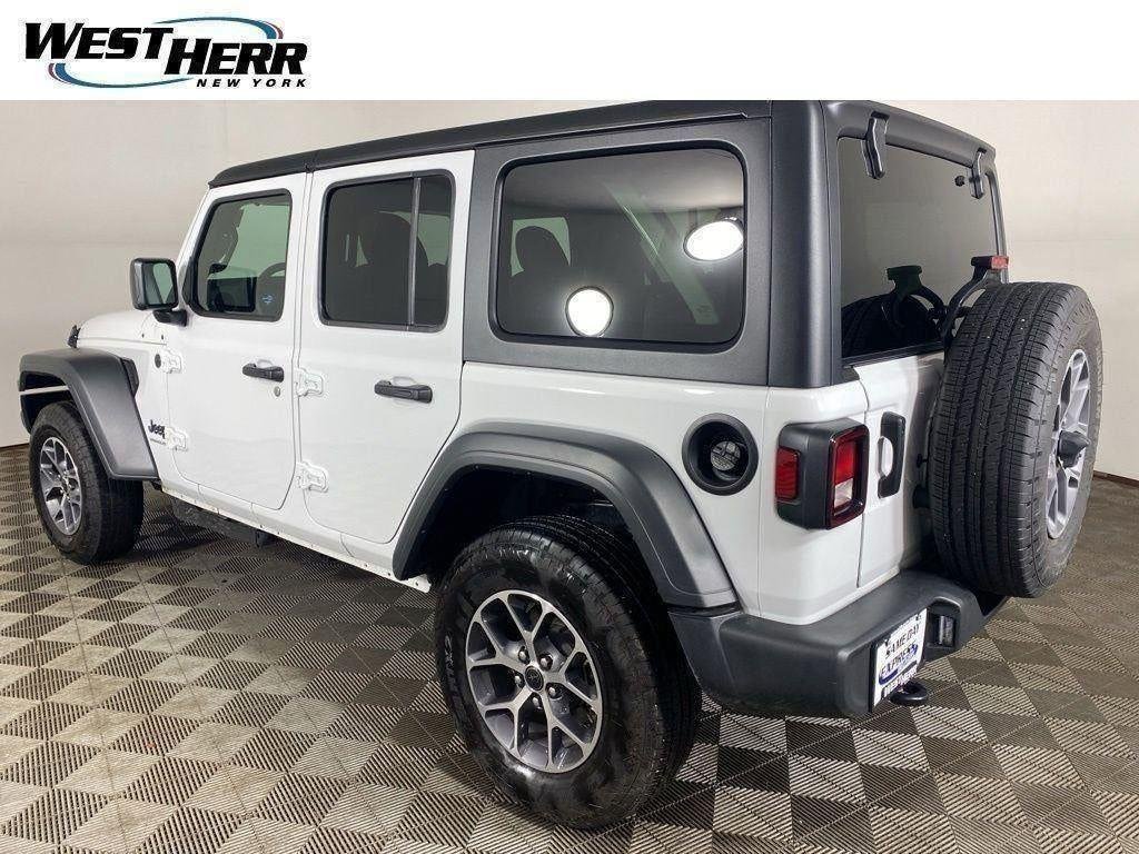 Used 2026 Bright White Clearcoat Jeep Sport S image 54