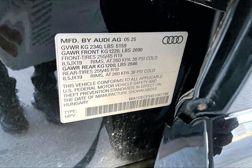 Used 2025 Black Audi Premium image 19