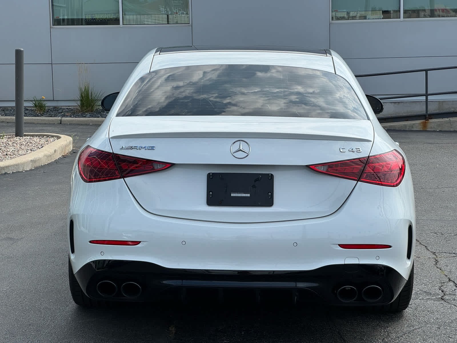 Certified Used 2023 MANUFAKTUR Moonlight White Metallic Mercedes-Benz AMG® C 43 image 8