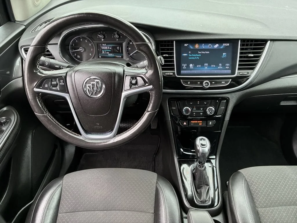 Used 2018 Includes (CM5) Black Carbon Metallic lower exterior accent color, Paint code W700S. Buick Preferred image 3