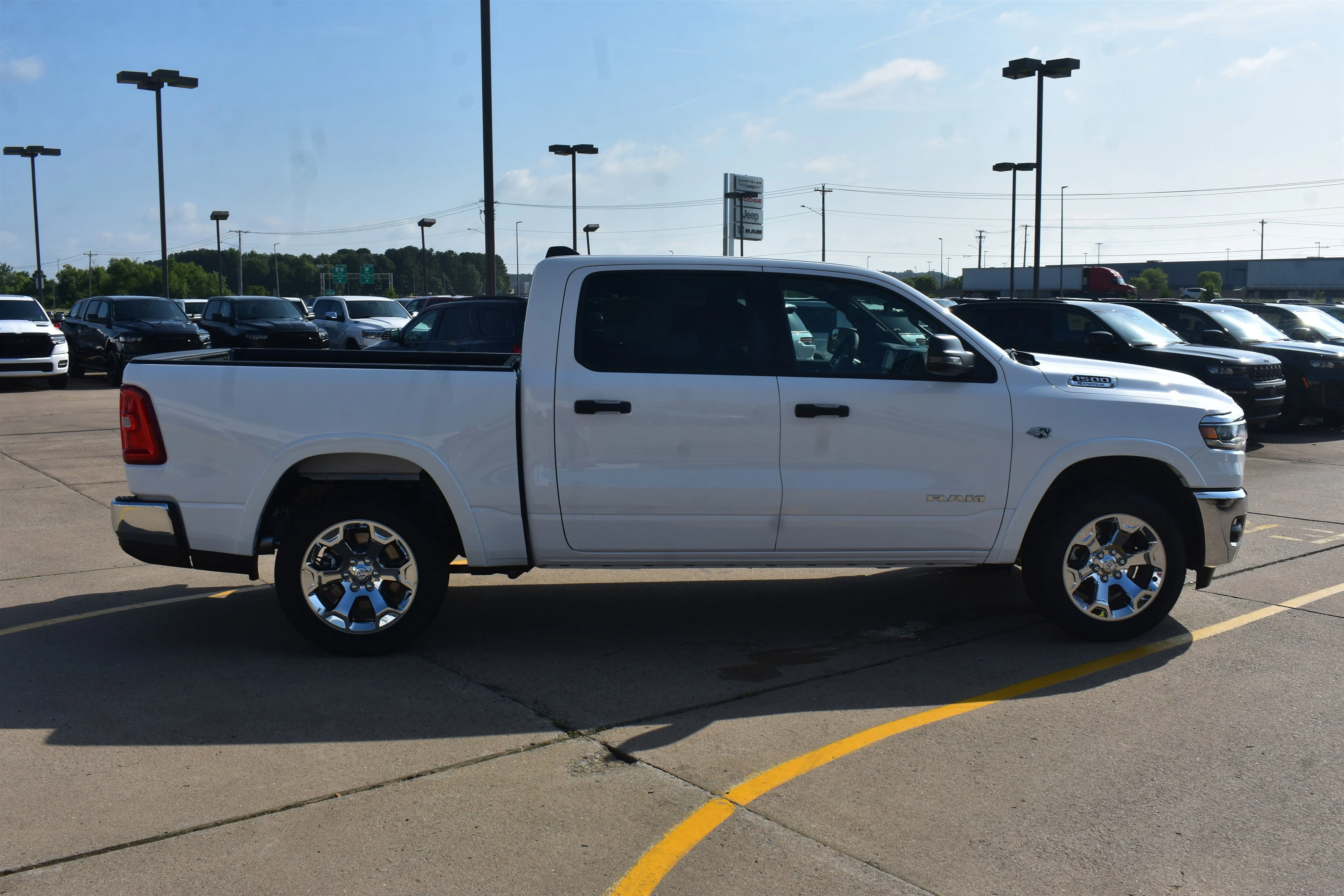 New 2026 Bright White Clearcoat Ram Big Horn image 4
