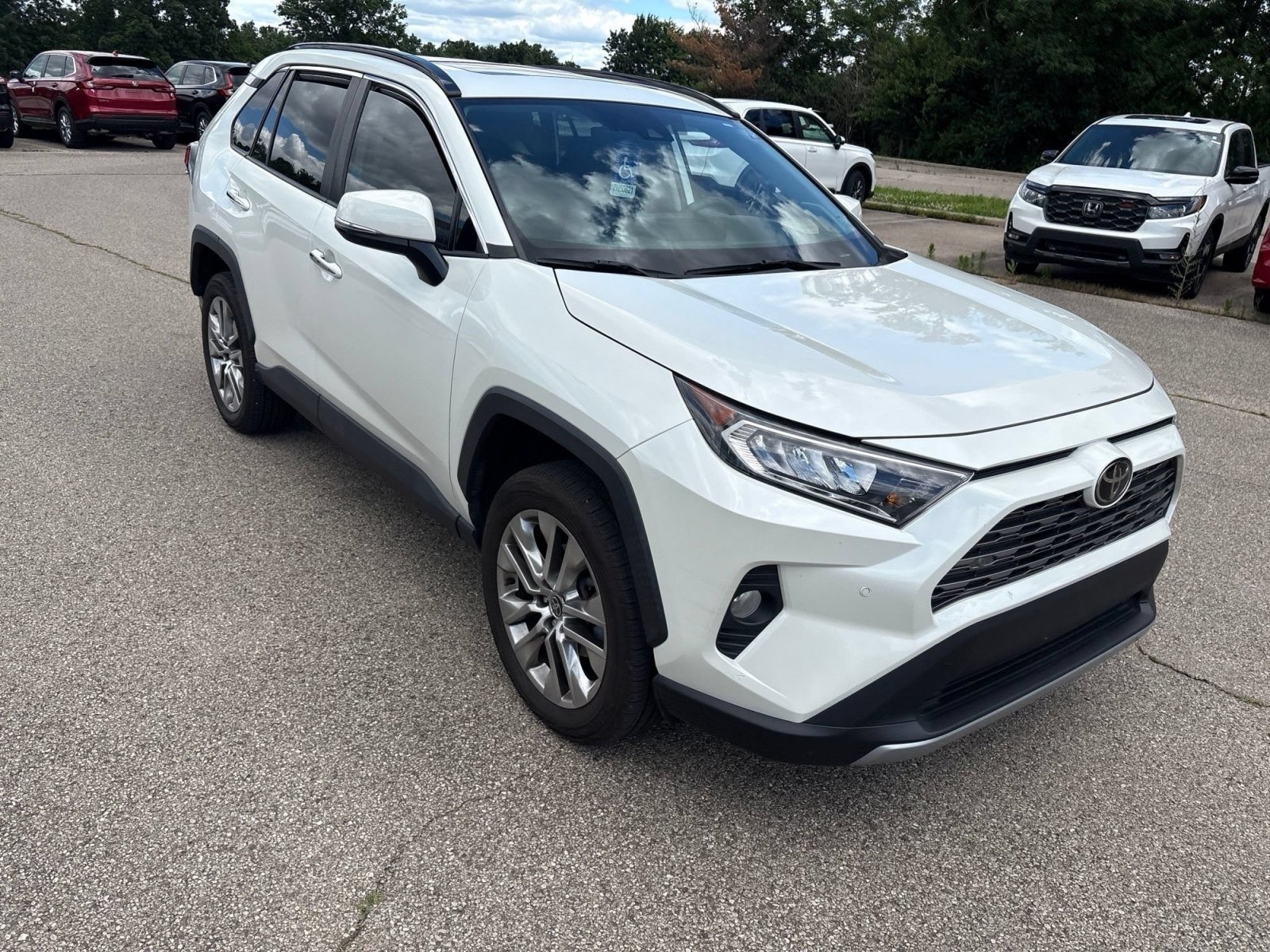 Used 2021 Blizzard Pearl Toyota Limited image 16