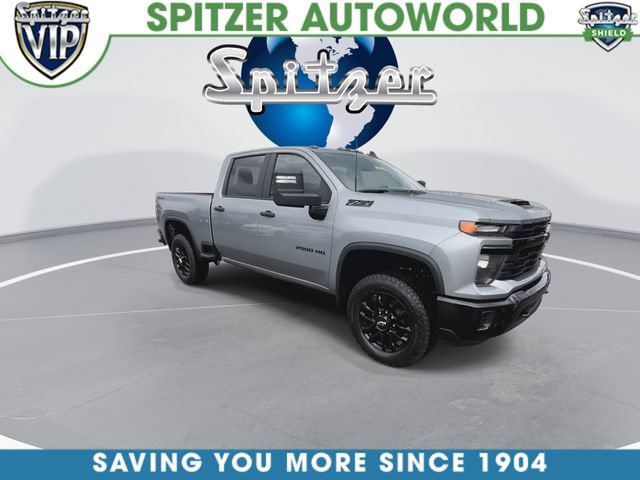 2026 Chevrolet Silverado 2500 HD Custom Gray at Spitzer Autoworld Chevy Buick GMC Cadillac