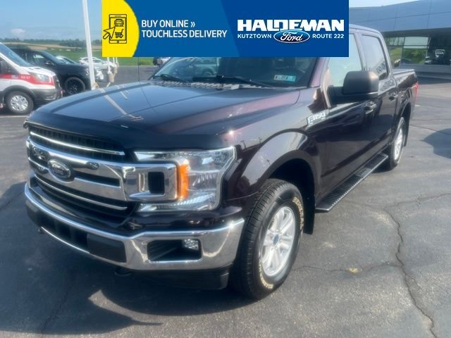 Used 2018 Magma Red Ford XLT image 1