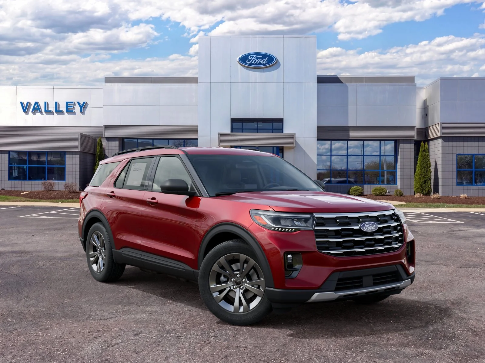 New 2027 Ruby Red Metallic Tinted Clearcoat Ford Active image 54