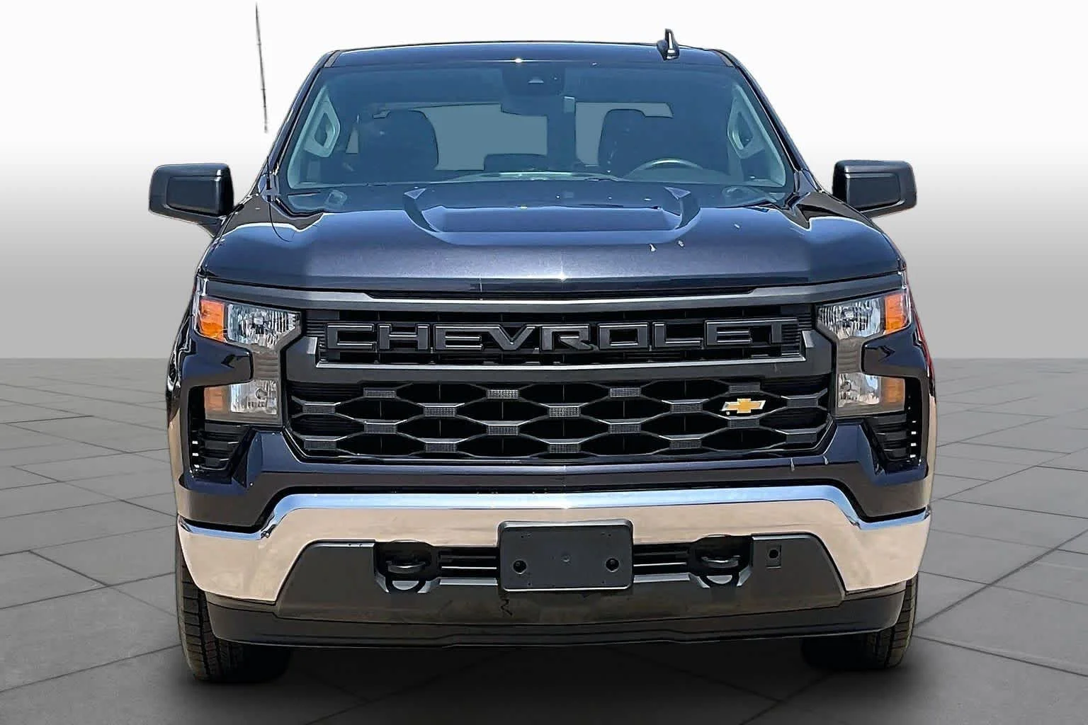 Used 2024 Dark Ash Metallic Chevrolet Work Truck image 4