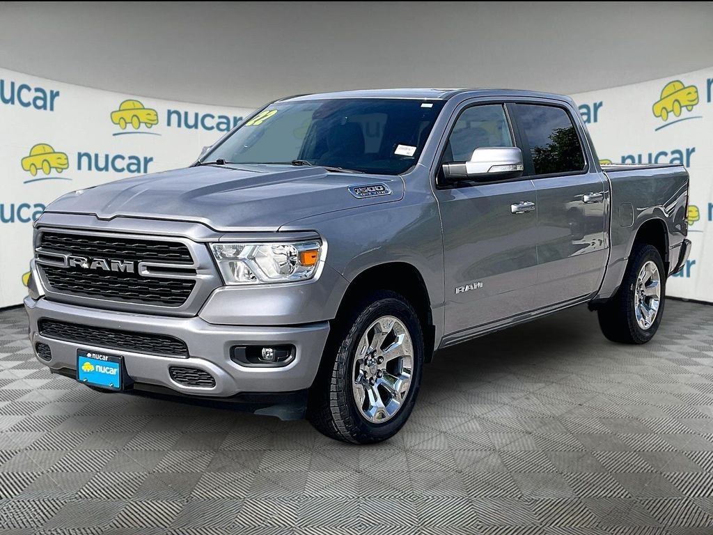 Used 2022 Billet Silver Metallic Clearcoat Ram Big Horn/Lone Star image 3