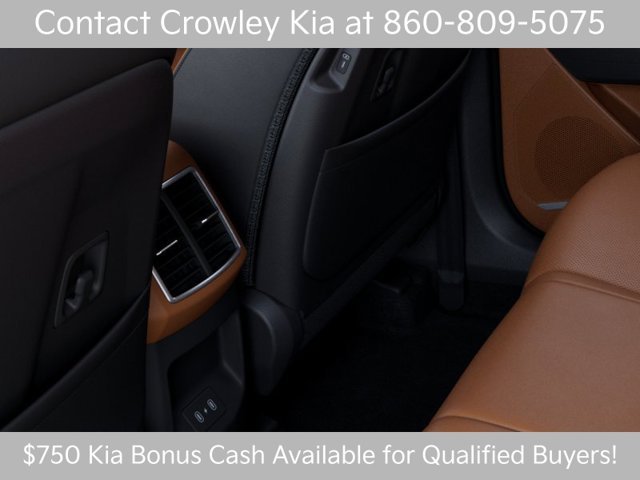 New 2027 Glacial White Pearl / Black Ro Kia X-Line image 26