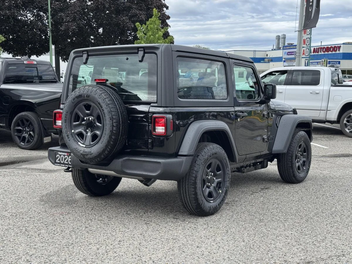 New 2026 Black Jeep Sport image 5