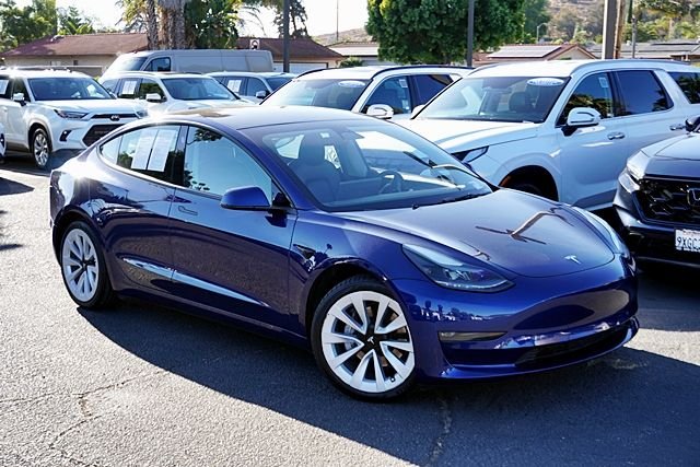 Used 2022 Tesla Model 3 Long Range with VIN 5YJ3E1EB4NF317464 for sale in Poway, CA