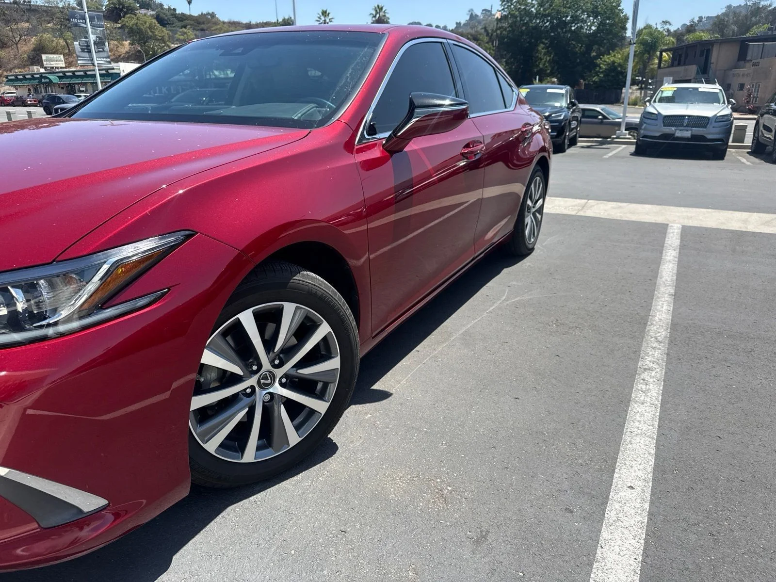 Used 2019 Red Lexus 350 image 10
