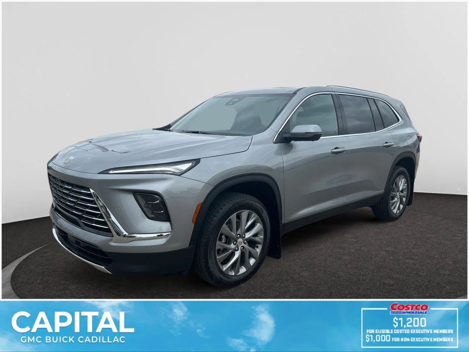 New 2026 Moonstone Grey Metallic Buick Preferred AWD image 1