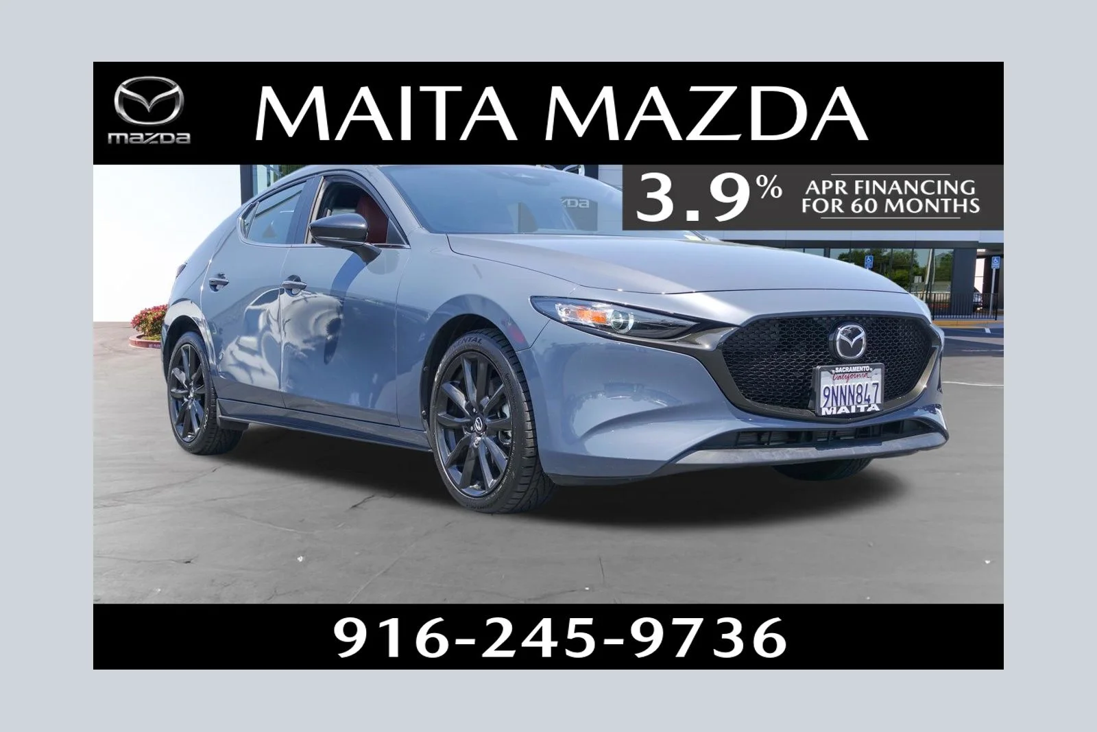 Certified Used 2024 Polymetal Gray Metallic Mazda 2.5 S Carbon Edition image 1
