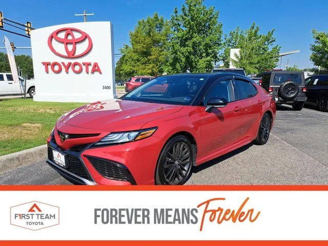 Used 2023 Red Toyota XSE image 1