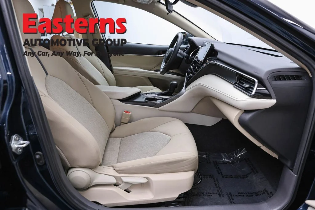 Used 2021 Blue Toyota LE image 23