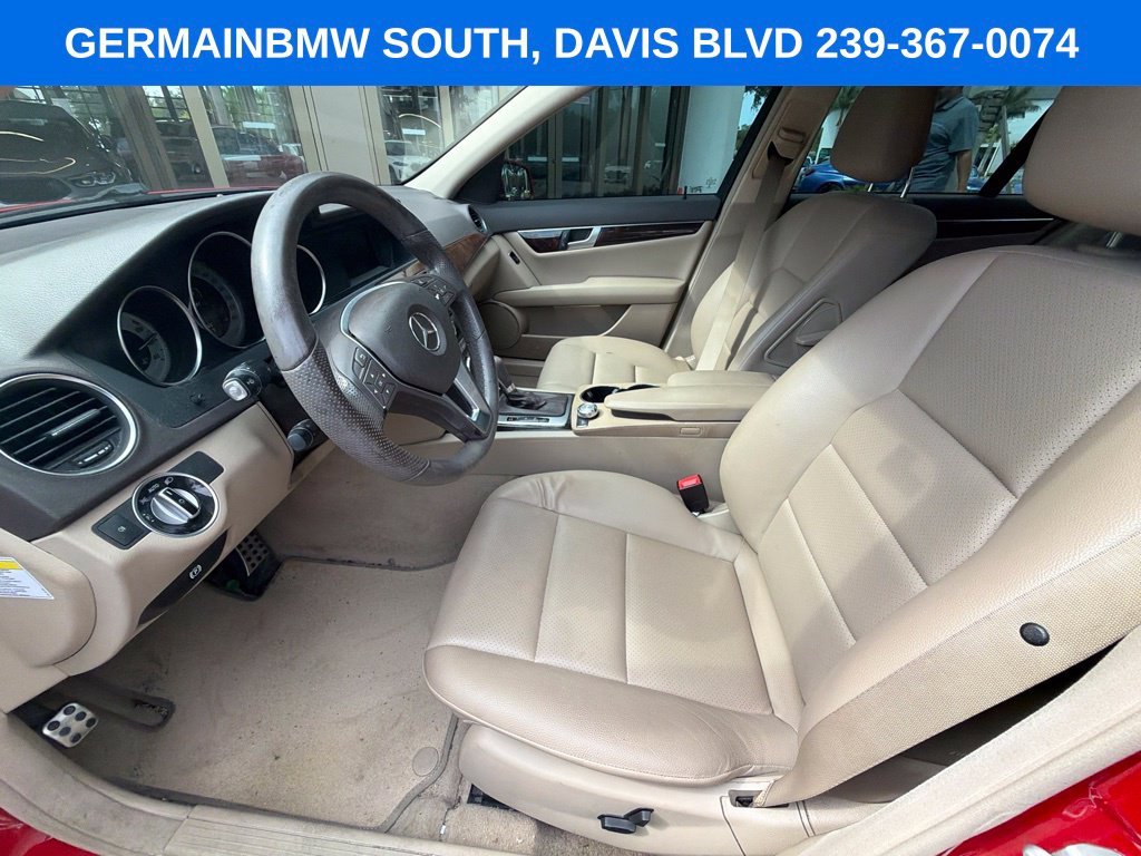 Used 2014 Mars Red Mercedes-Benz C 250 image 21