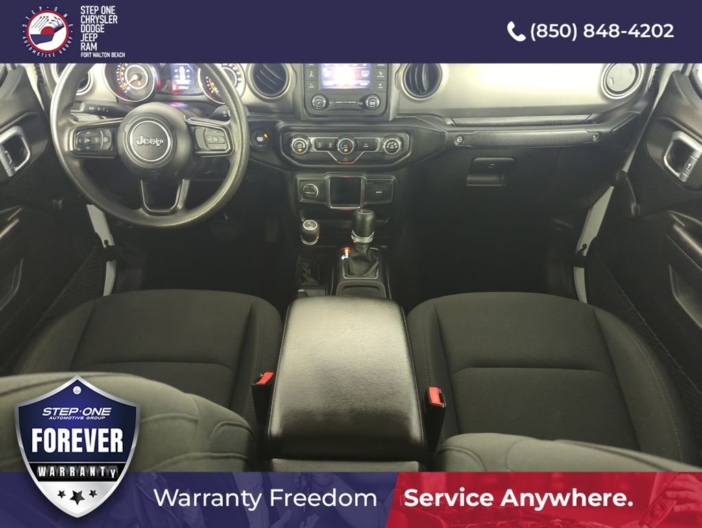 Used 2021 White Jeep Sport image 14