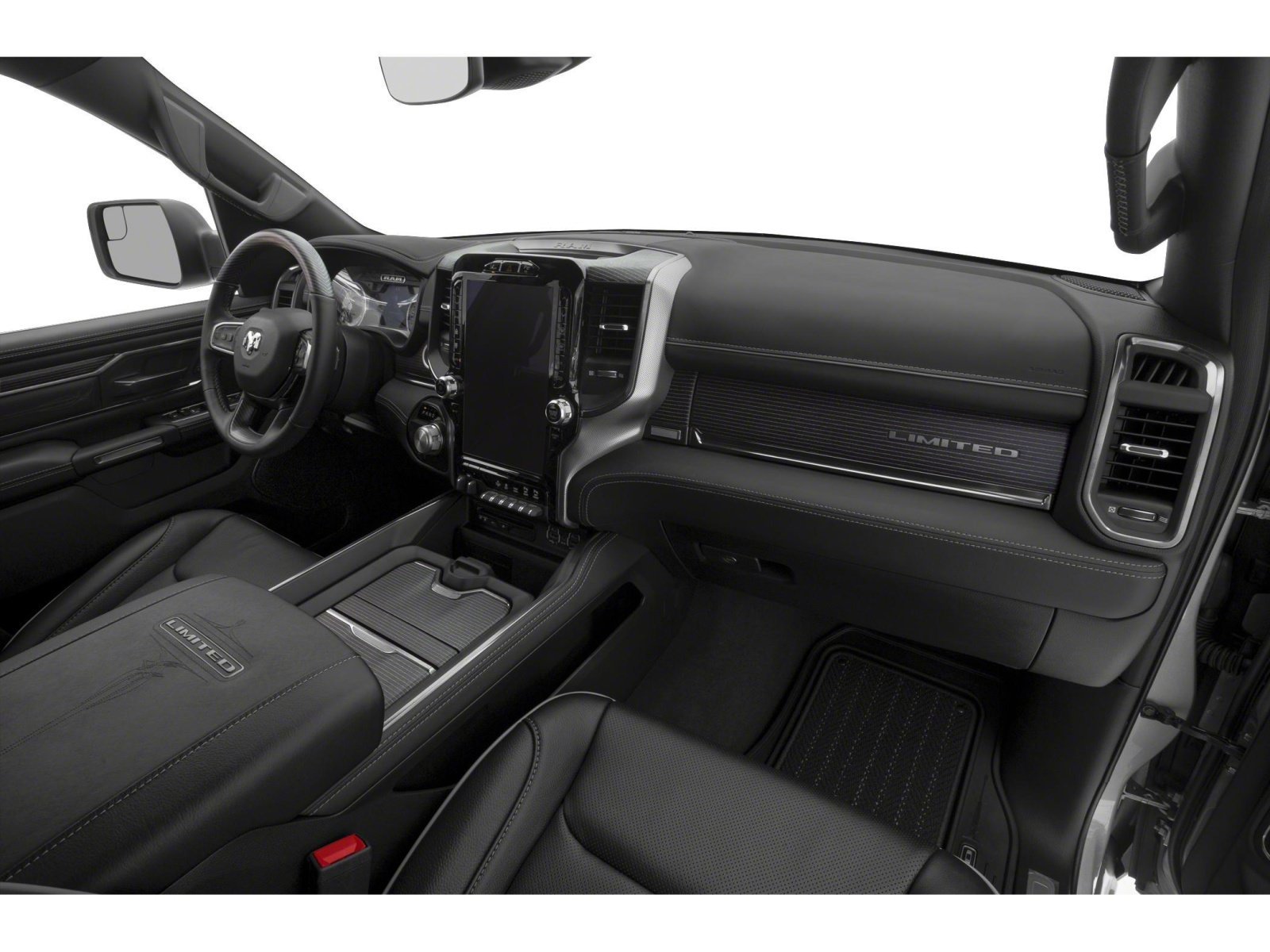 Used 2021 Bright White Clearcoat Ram Limited image 10