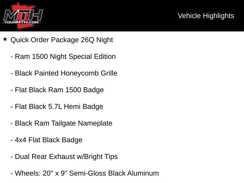 Used 2017 Black Ram Night image 5
