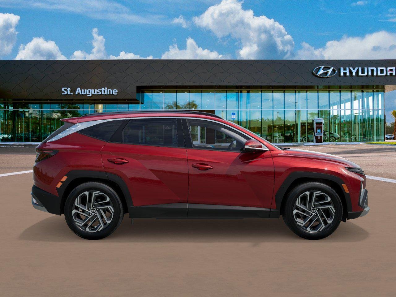 New 2026 Red Hyundai Limited FWD image 7