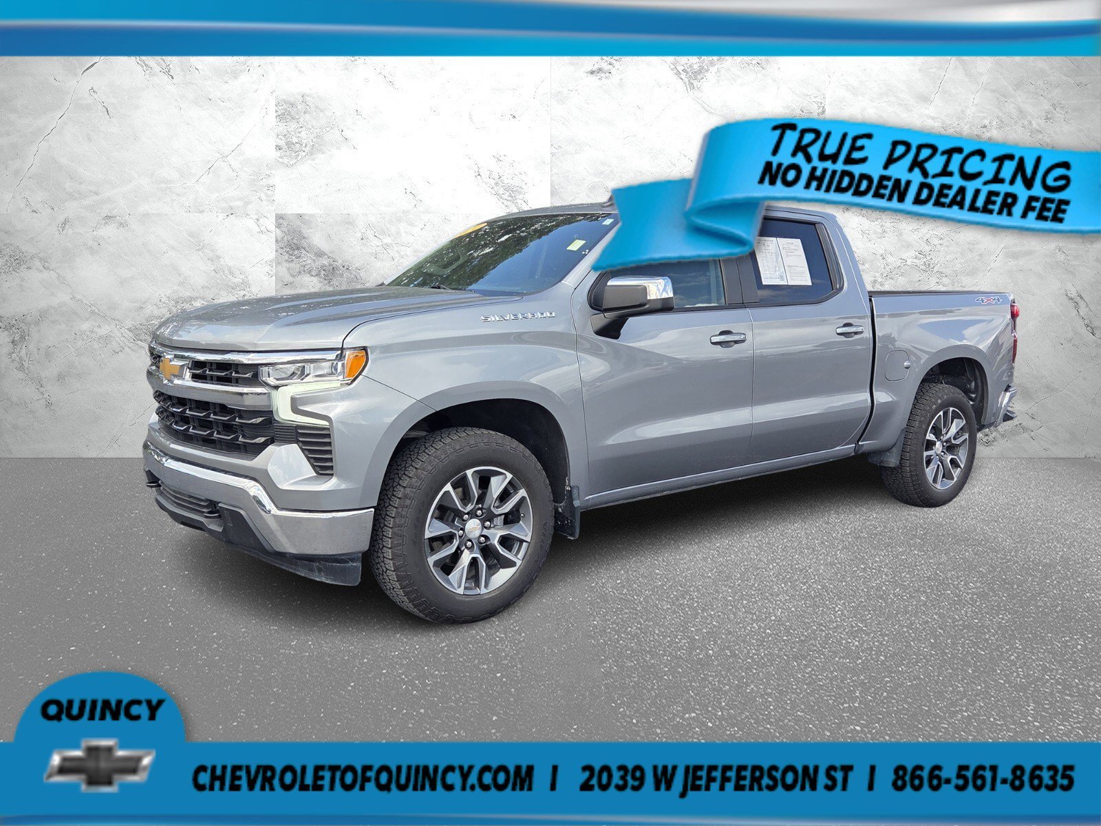 Used 2024 Sterling Gray Metallic Chevrolet LT image 1