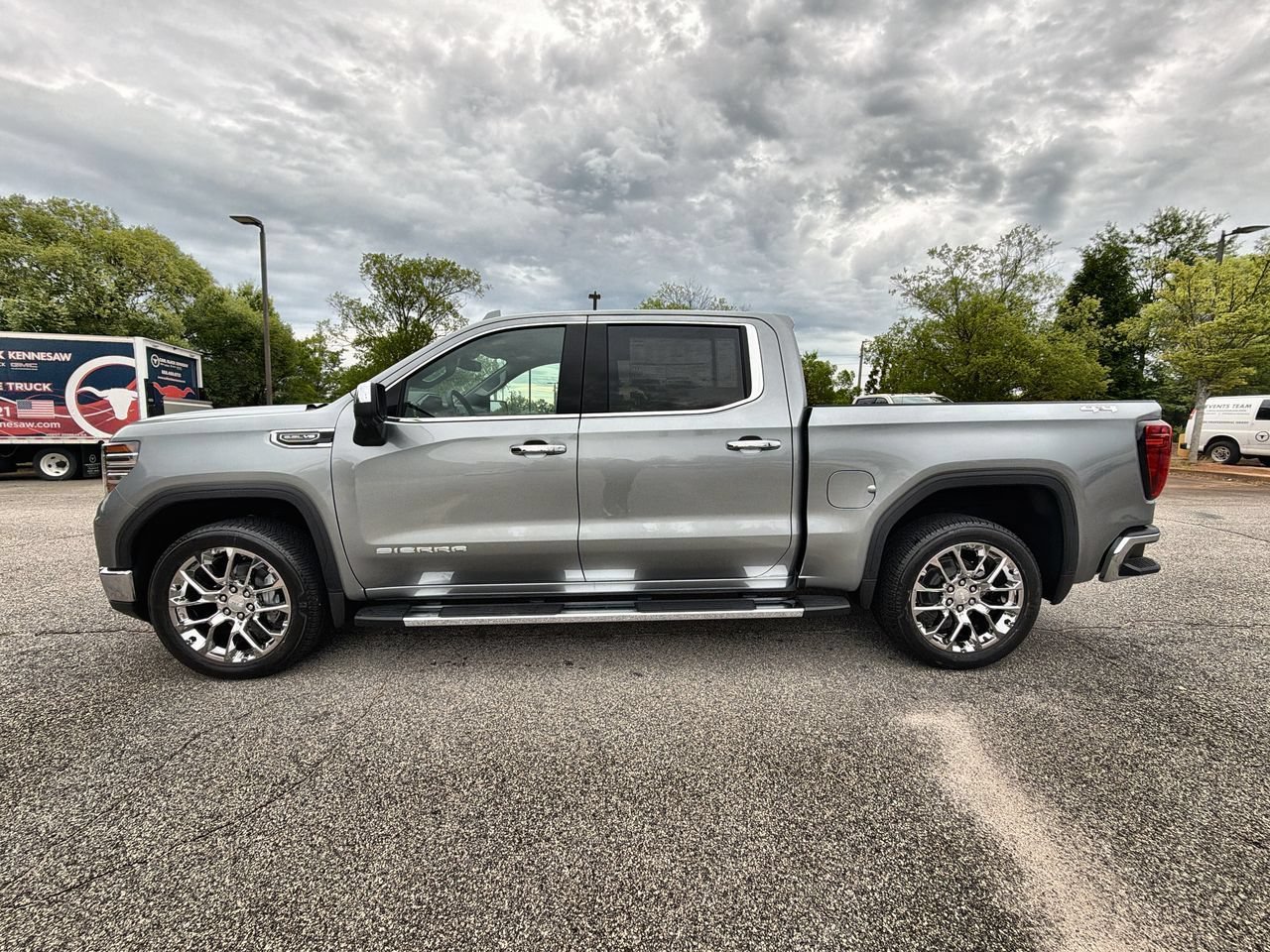 New 2026 Sterling Metallic GMC SLT image 5