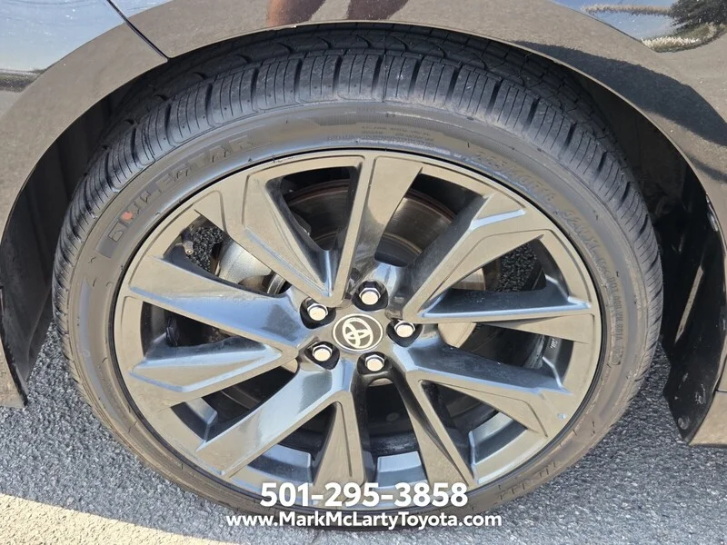 Used 2025 Midnight Black Metallic TOYOTA SE CVT image 16