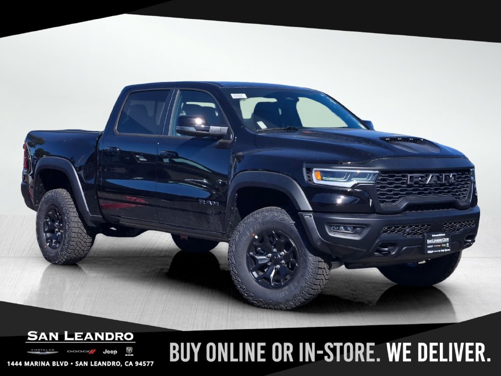 New 2026 Diamond Black Crystal Pearl-Coat Exterior Paint RAM RHO image 1