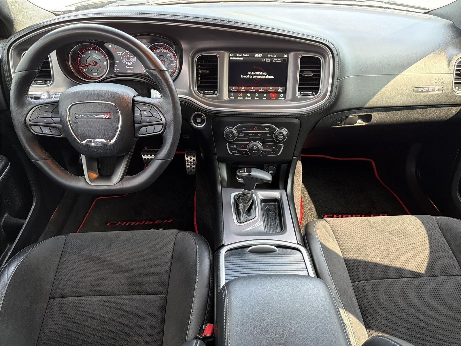 Used 2022 Pitch Black Clearcoat Dodge Scat Pack image 9