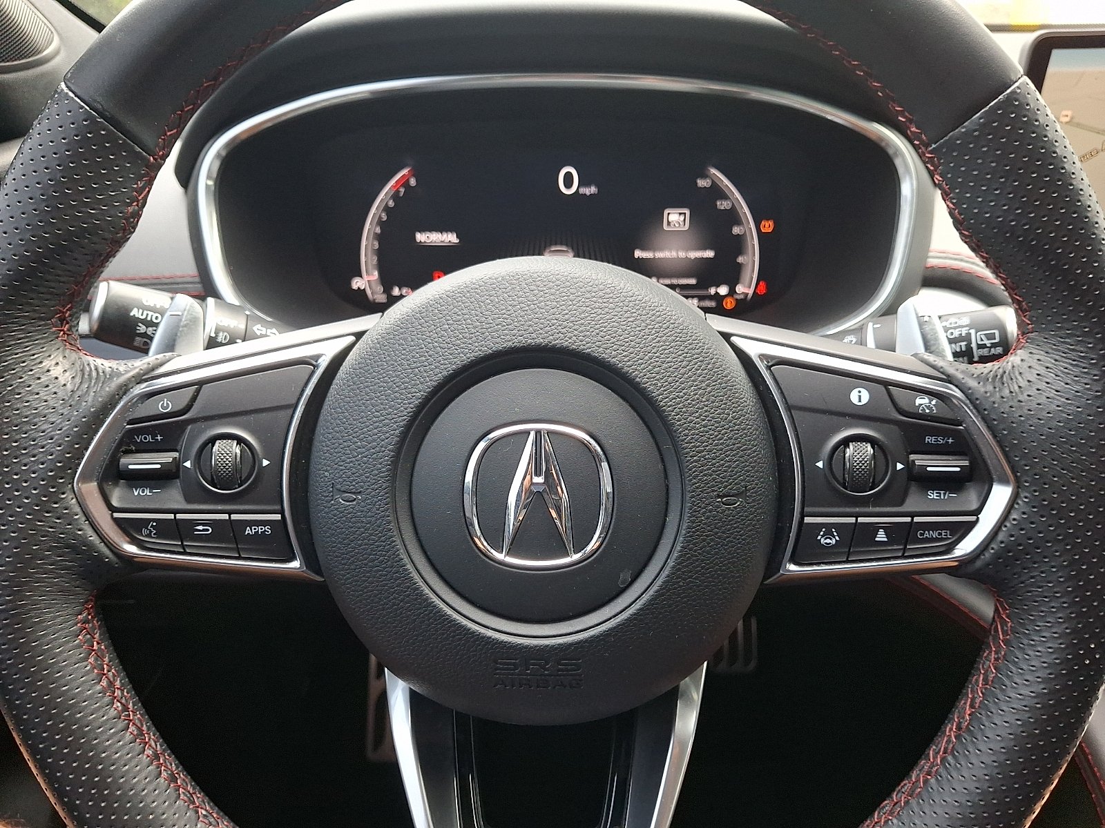 Used 2023 Liquid Carbon Metallic Acura A-SPEC image 19