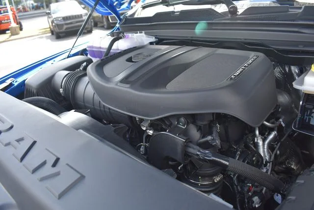 New 2026 Hydro Blue Pearl-Coat Exterior Paint RAM Laramie image 39