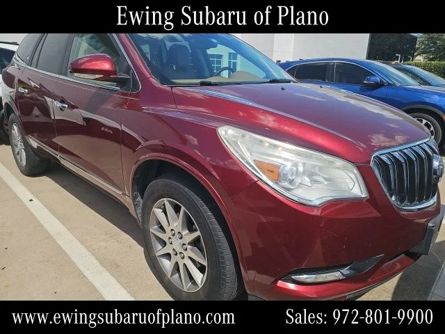 Used 2015 Red Buick Leather Group image 2