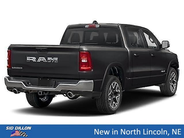 New 2027 Diamond Black Crystal Pearlcoat Ram Laramie image 2