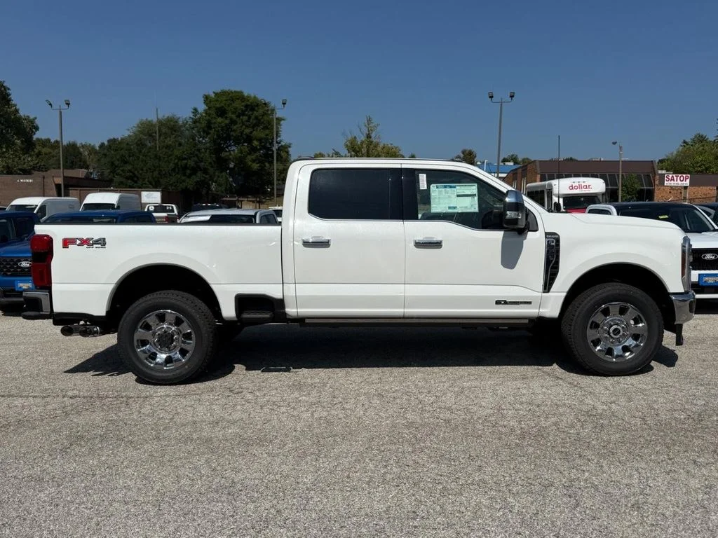 New 2026 Star White Metallic Tri-Coat Ford F-350® King Ranch® image 2