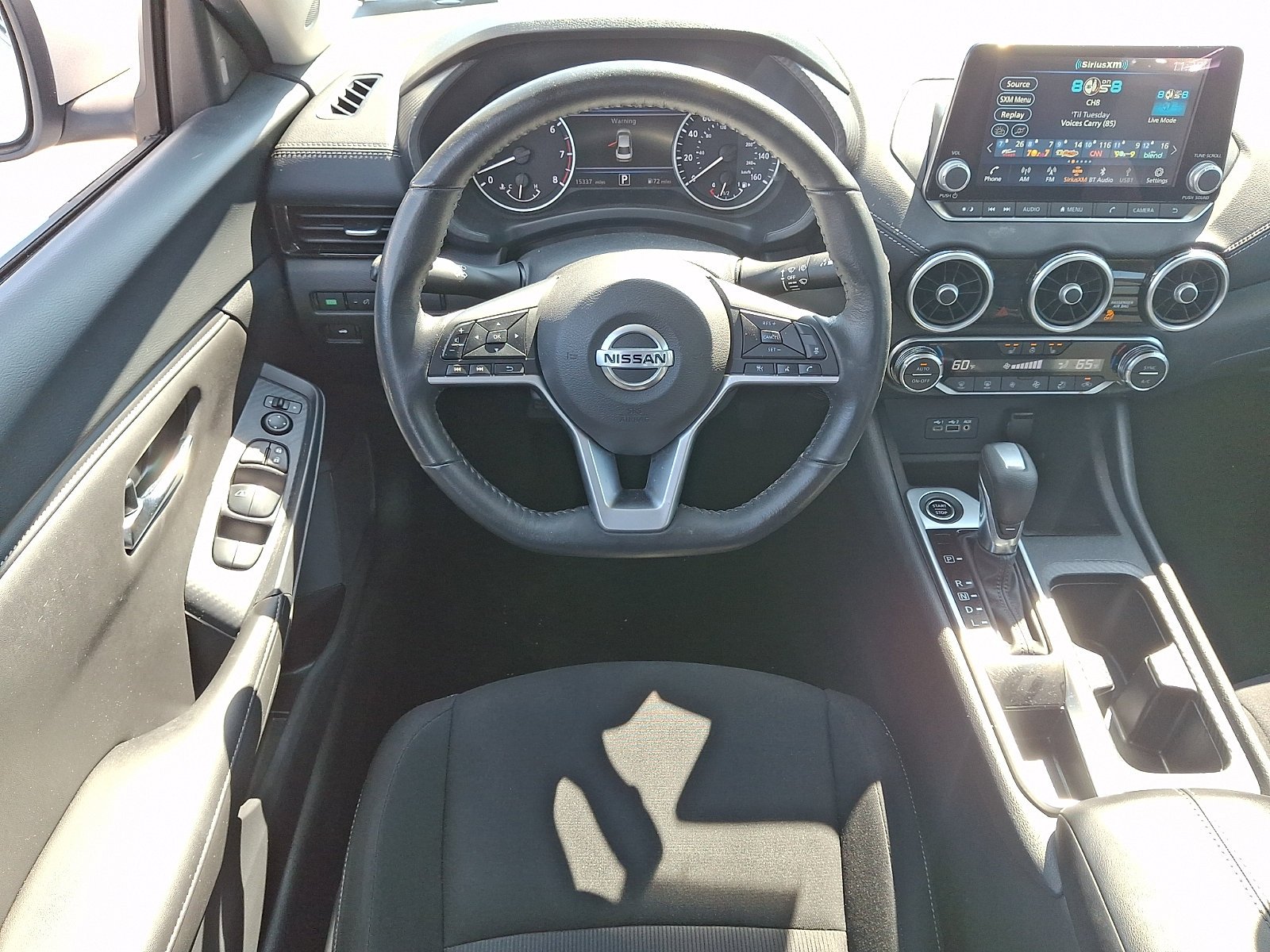 Used 2023 Brilliant Silver Metallic Nissan SV image 12
