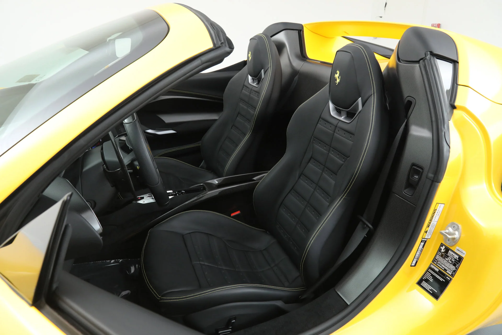 Certified Used 2024 Yellow Ferrari  image 5