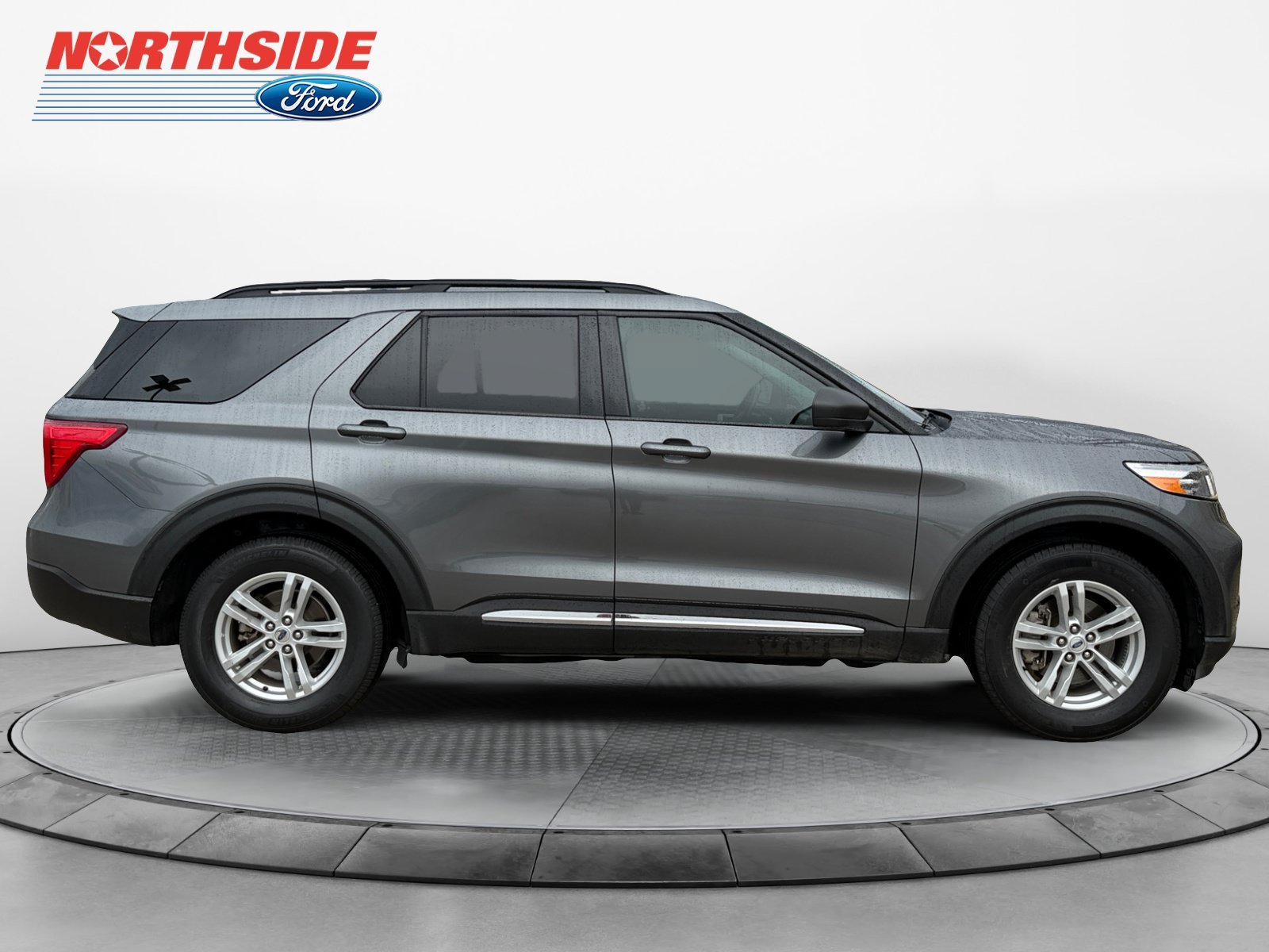 Used 2024 Carbonized Gray Metallic Ford XLT image 8