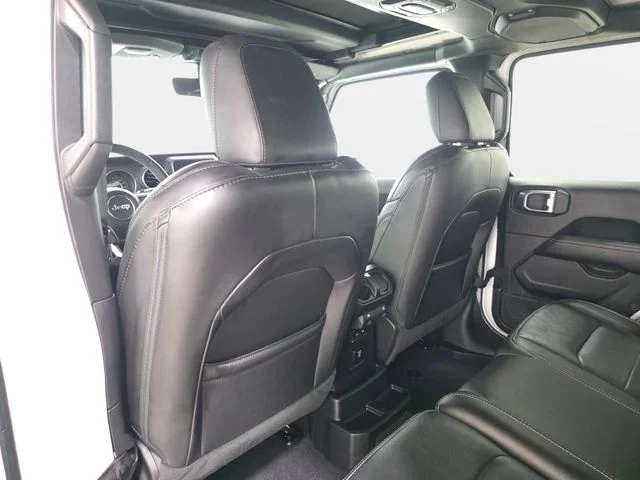 Certified Used 2020 Bright White Clearcoat Jeep Unlimited Sahara image 10