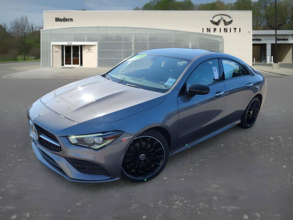 Used 2021 Mountain Gray Metallic Mercedes-Benz CLA 250 image 1